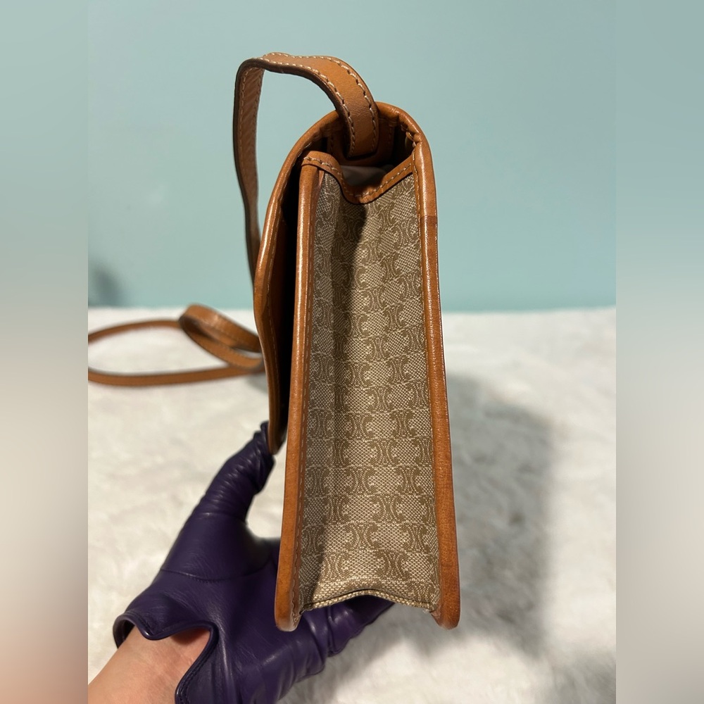 Celine Crossbody Bag with Leather Trim. Great conditon! - Picture 4 of 14